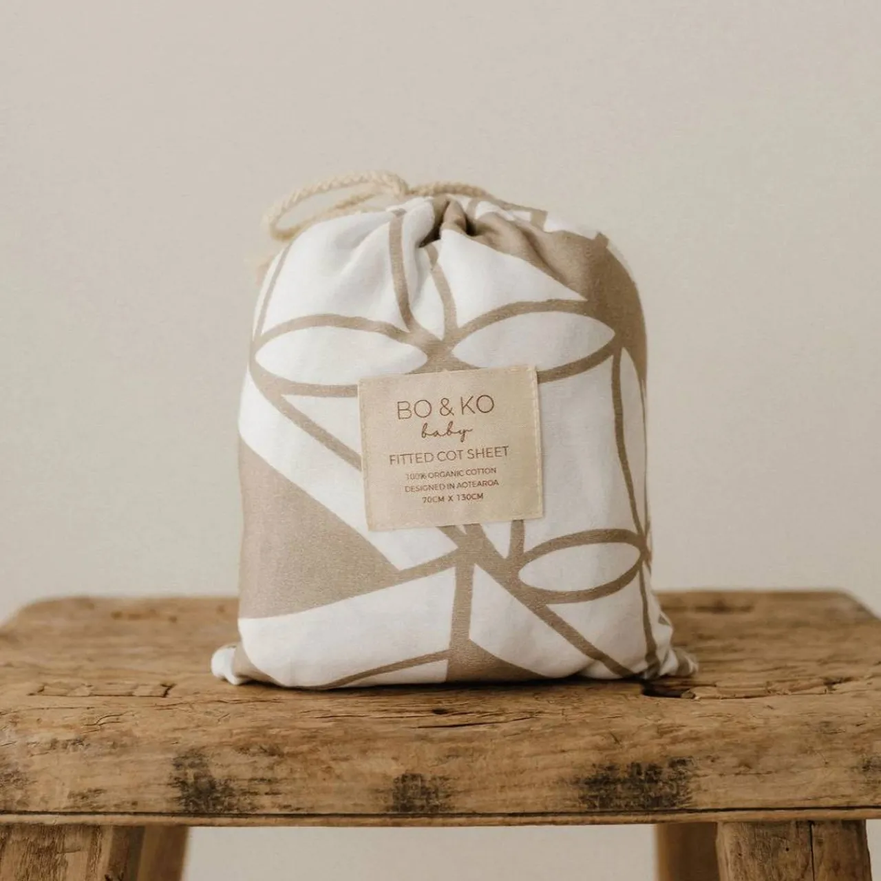 Cot Sheets*BO & KO Baby Fitted Cot Sheet 70 x 130cm
