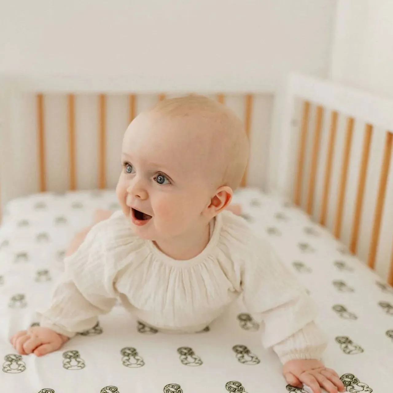 Cot Sheets*BO & KO Baby Fitted Cot Sheet 70 x 130cm