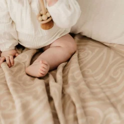 Pram Blankets|Baby Blankets & Quilts*BO & KO Baby Mohimohi Woven Pēpi Blanket