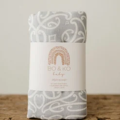 Stretch Swaddles/Wraps*BO & KO Baby Māori Pēpi Wrap