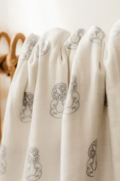 Muslin Swaddles*BO & KO Baby Tiki Pepe Wrap