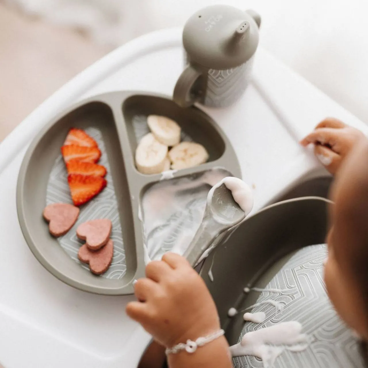 Bowls, Plates & Cutlery|Bibs & Burp Cloths*BO & KO Baby BO & KO Feeding Essentials Set