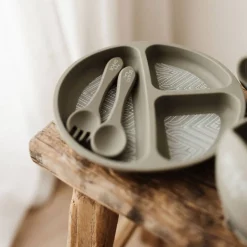 Bowls, Plates & Cutlery|Bibs & Burp Cloths*BO & KO Baby BO & KO Feeding Essentials Set