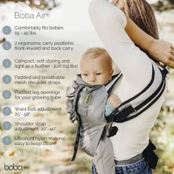 Buckle Carriers*Boba Air Ultra Lightweight Travel Carrier