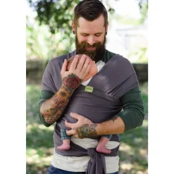 Stretchy Wraps & Woven*Boba Wrap - Organic Organic Dark Grey
