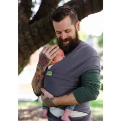 Stretchy Wraps & Woven*Boba Wrap - Organic Organic Dark Grey