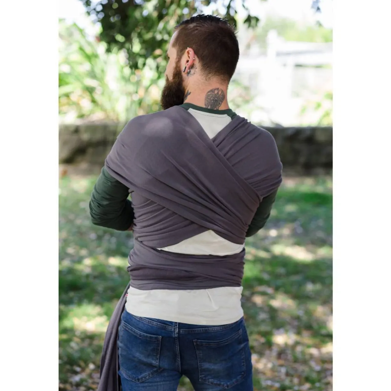 Stretchy Wraps & Woven*Boba Wrap - Organic Organic Dark Grey