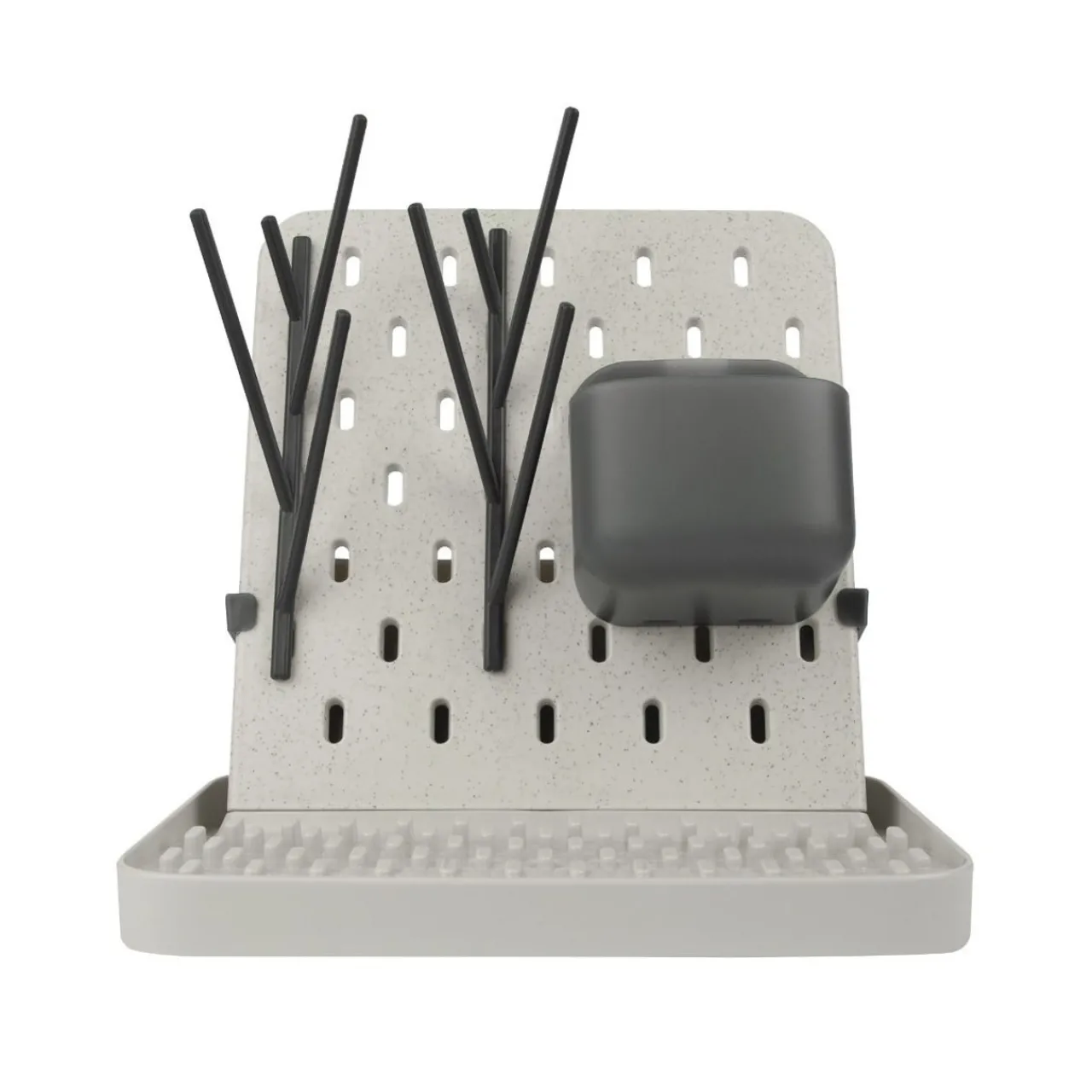 Cleaning & Sterilising*Boon Groove Drying Rack Grey/Charcoal