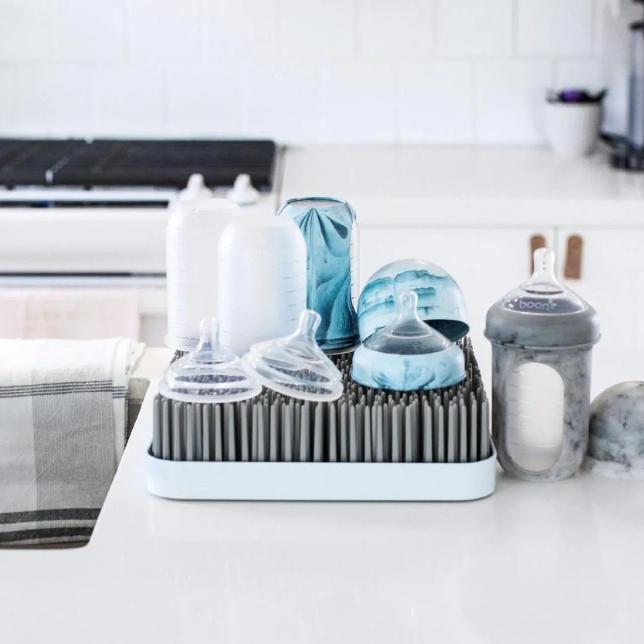 Bottles & Teats*Boon Nursh 235ml Bottle 3pk