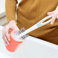 Cleaning & Sterilising*Boon Trip 2 Bottle Brush Set Grey