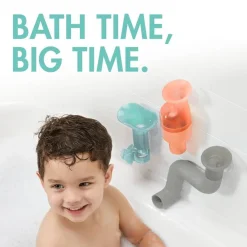 Bath Toys*Boon Tubes Bath Toy Coral/Multi
