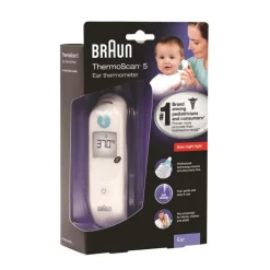 First Aid & Family Health*Braun Thermoscan 5 IRT6030 Thermometer