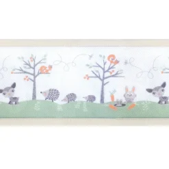 Safe Sleep*BreathableBaby Breathable Baby - Breathable Print Mesh Cot Liner - 2 Sides / Solid-end cots