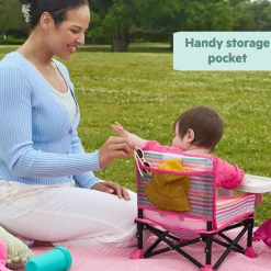Family Outdoor Essentials|High Chairs & Booster Seats*Bright Starts Licensed Pop 'N Sit Portable Booster Seat
