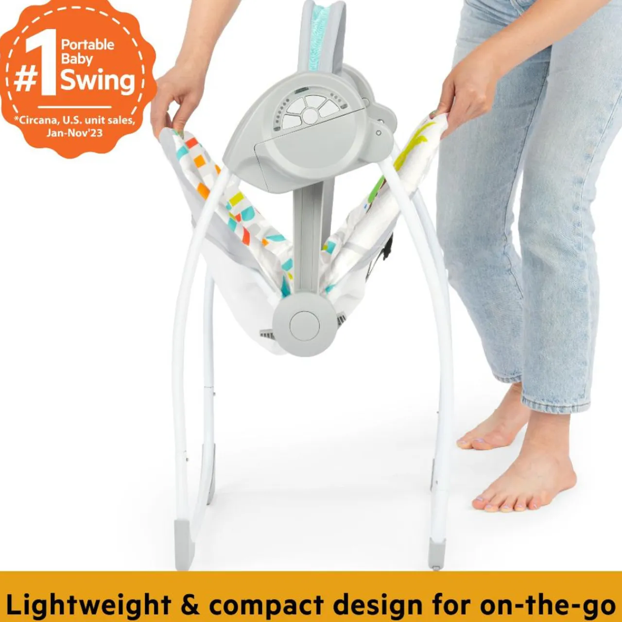 Bouncers & Baby Swings*Bright Starts Playful Paradise Portable Swing