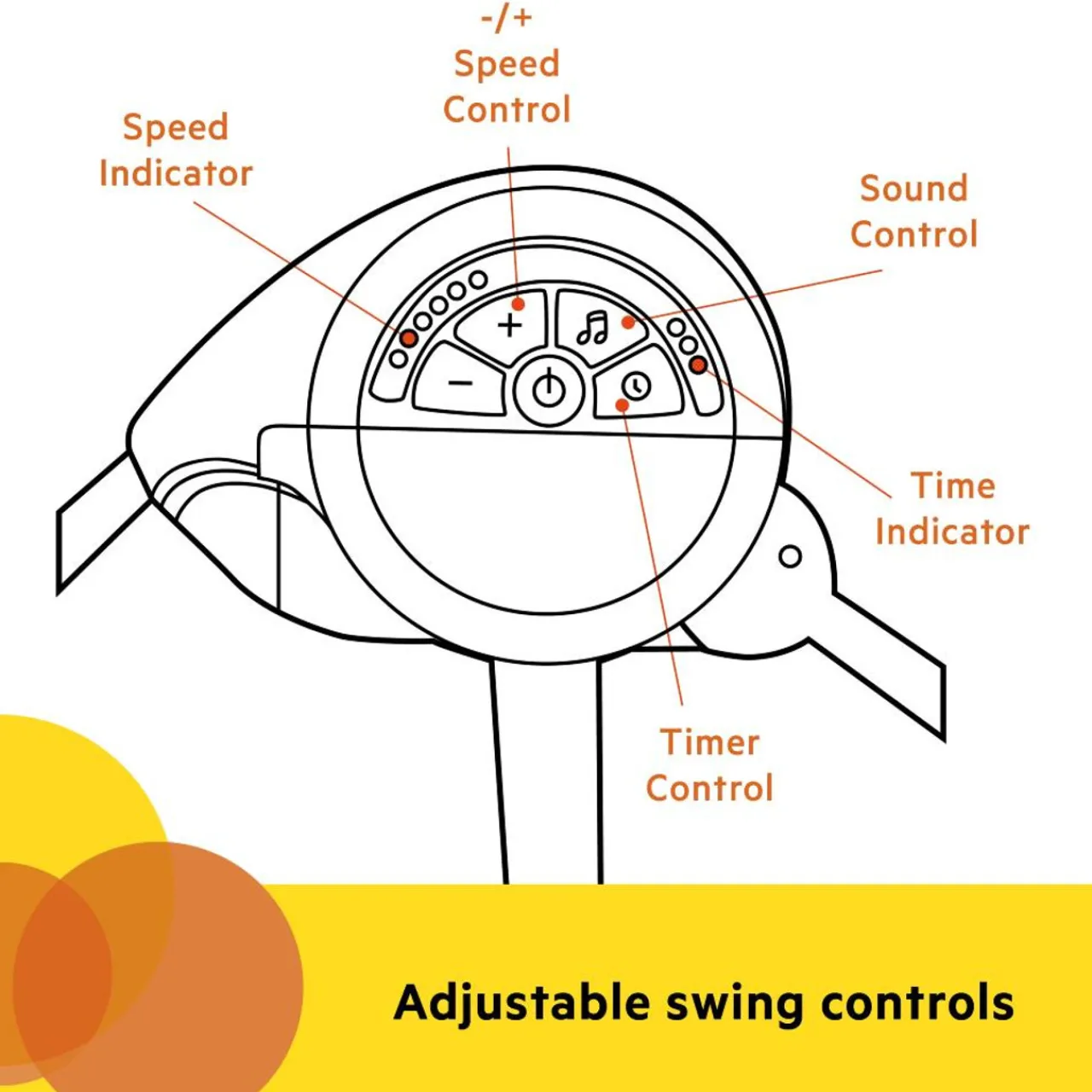 Bouncers & Baby Swings*Bright Starts Playful Paradise Portable Swing