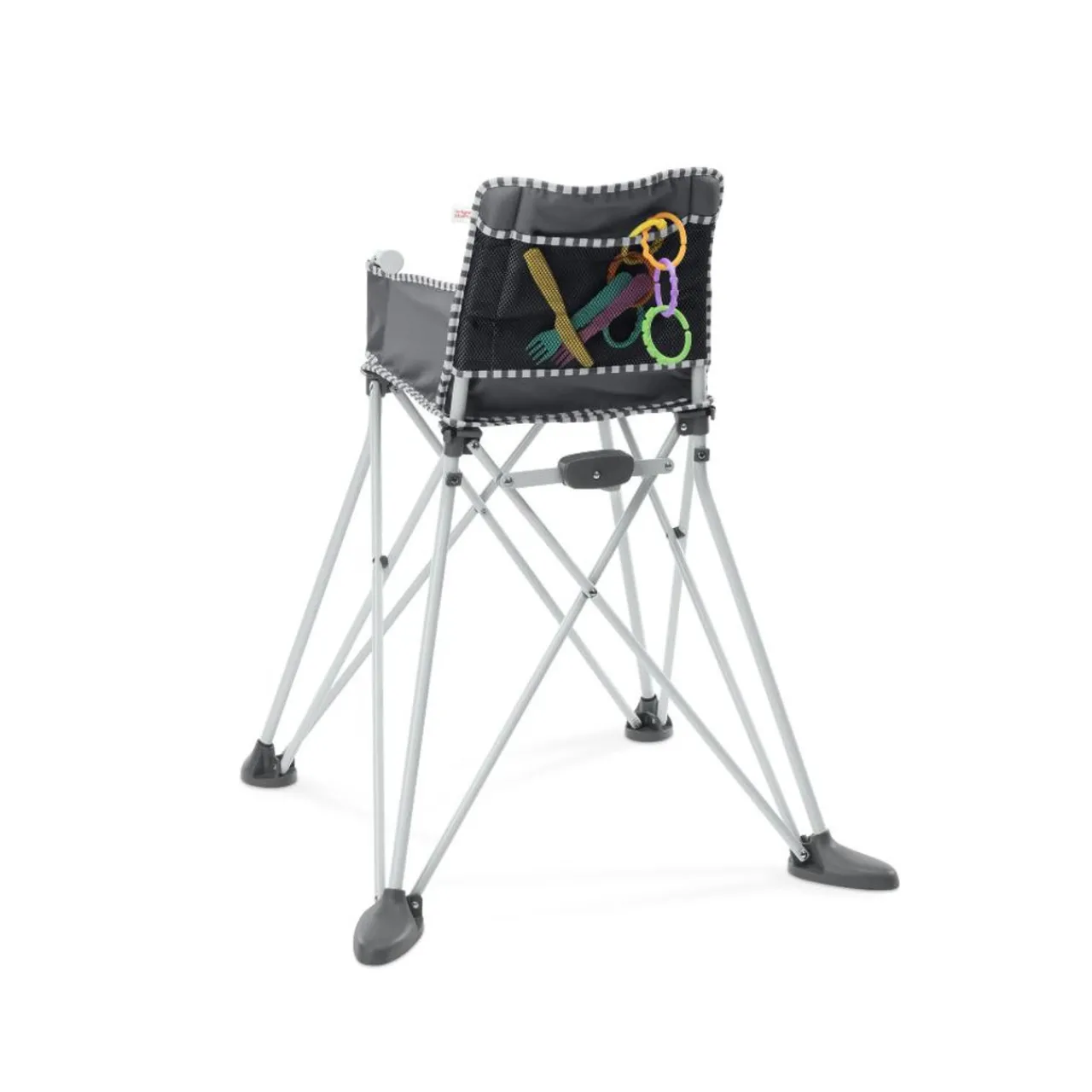 High Chairs & Booster Seats|Starting Solids*Bright Starts Pop 'N Dine High Chair Grey