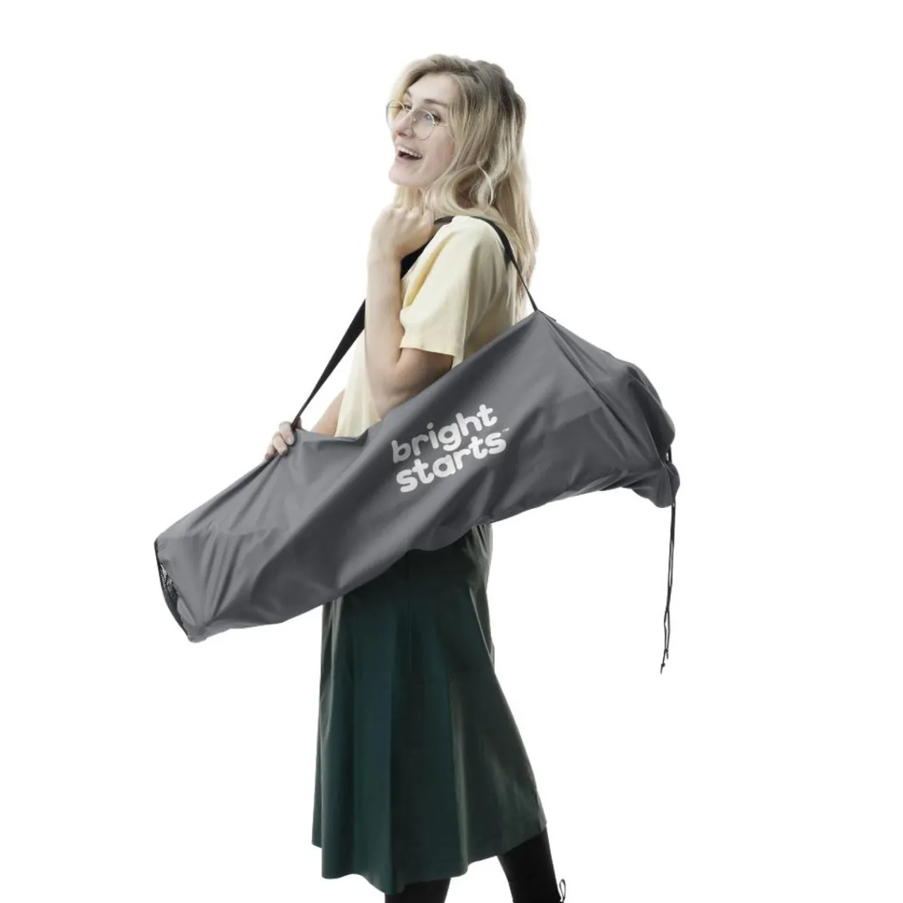 High Chairs & Booster Seats|Starting Solids*Bright Starts Pop 'N Dine High Chair Grey