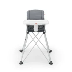 High Chairs & Booster Seats|Starting Solids*Bright Starts Pop 'N Dine High Chair Grey