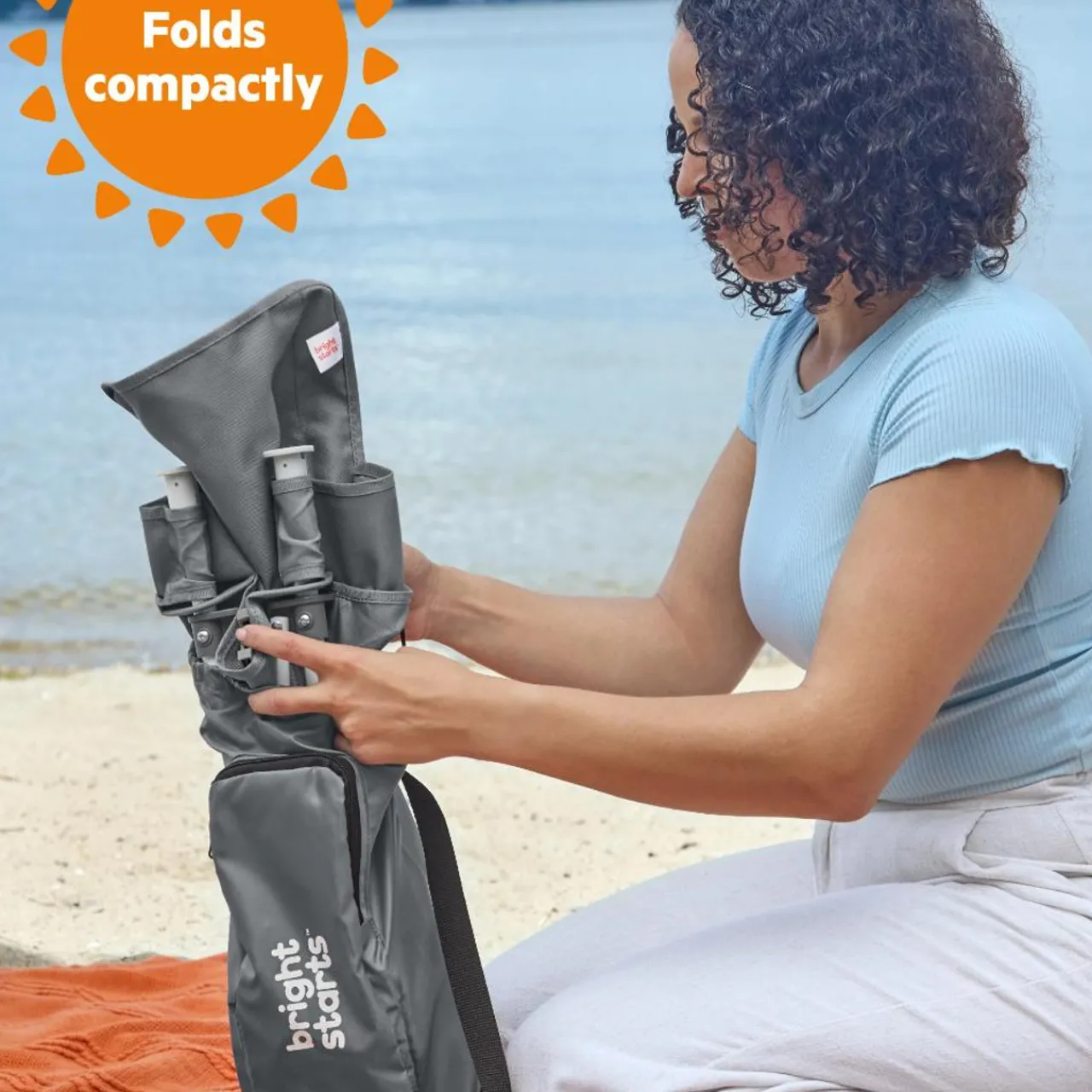 Family Outdoor Essentials|High Chairs & Booster Seats*Bright Starts Pop 'N Sit Portable Booster Seat