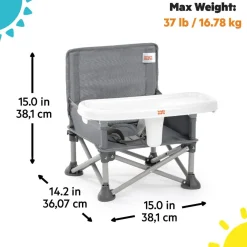 Family Outdoor Essentials|High Chairs & Booster Seats*Bright Starts Pop 'N Sit Portable Booster Seat