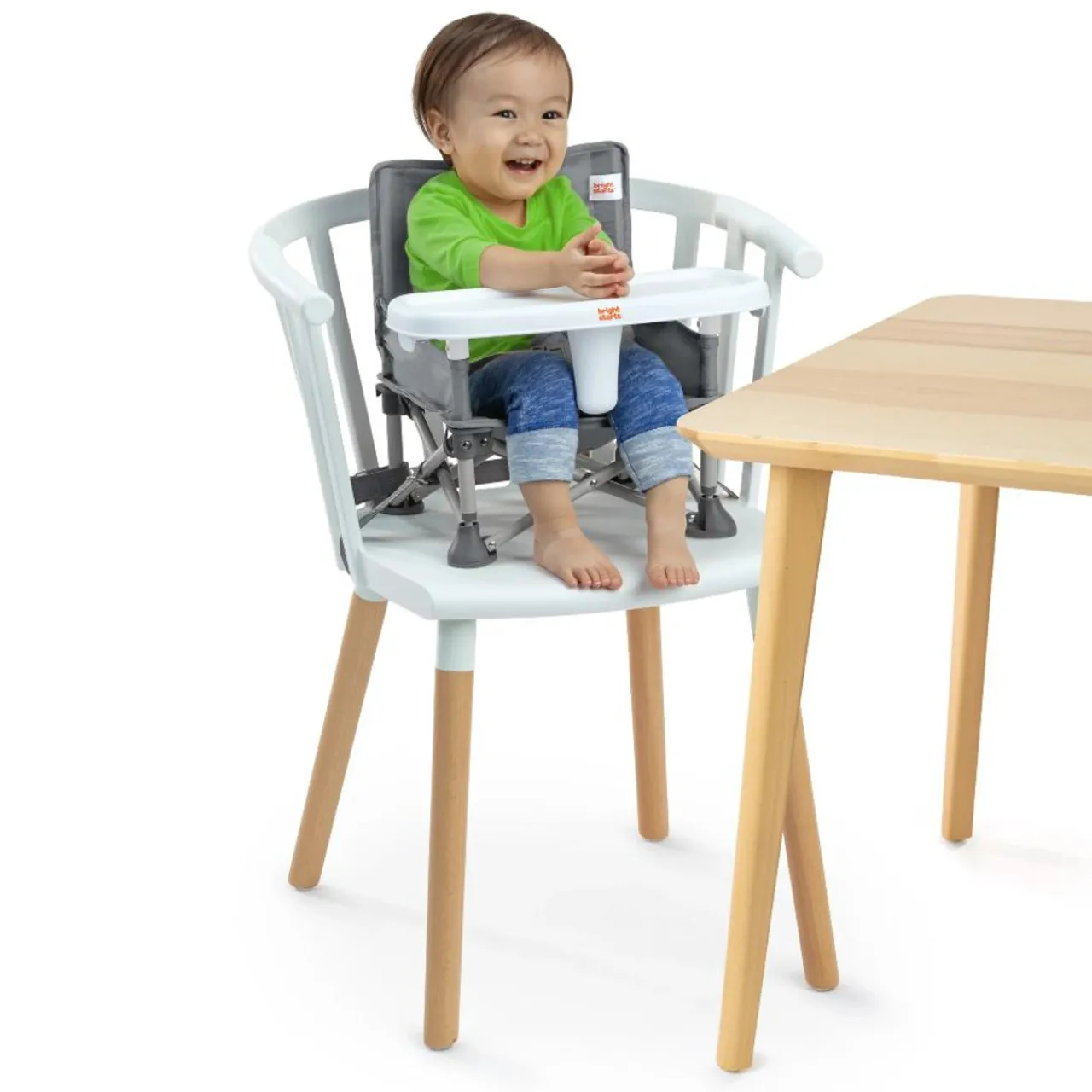 Family Outdoor Essentials|High Chairs & Booster Seats*Bright Starts Pop 'N Sit Portable Booster Seat