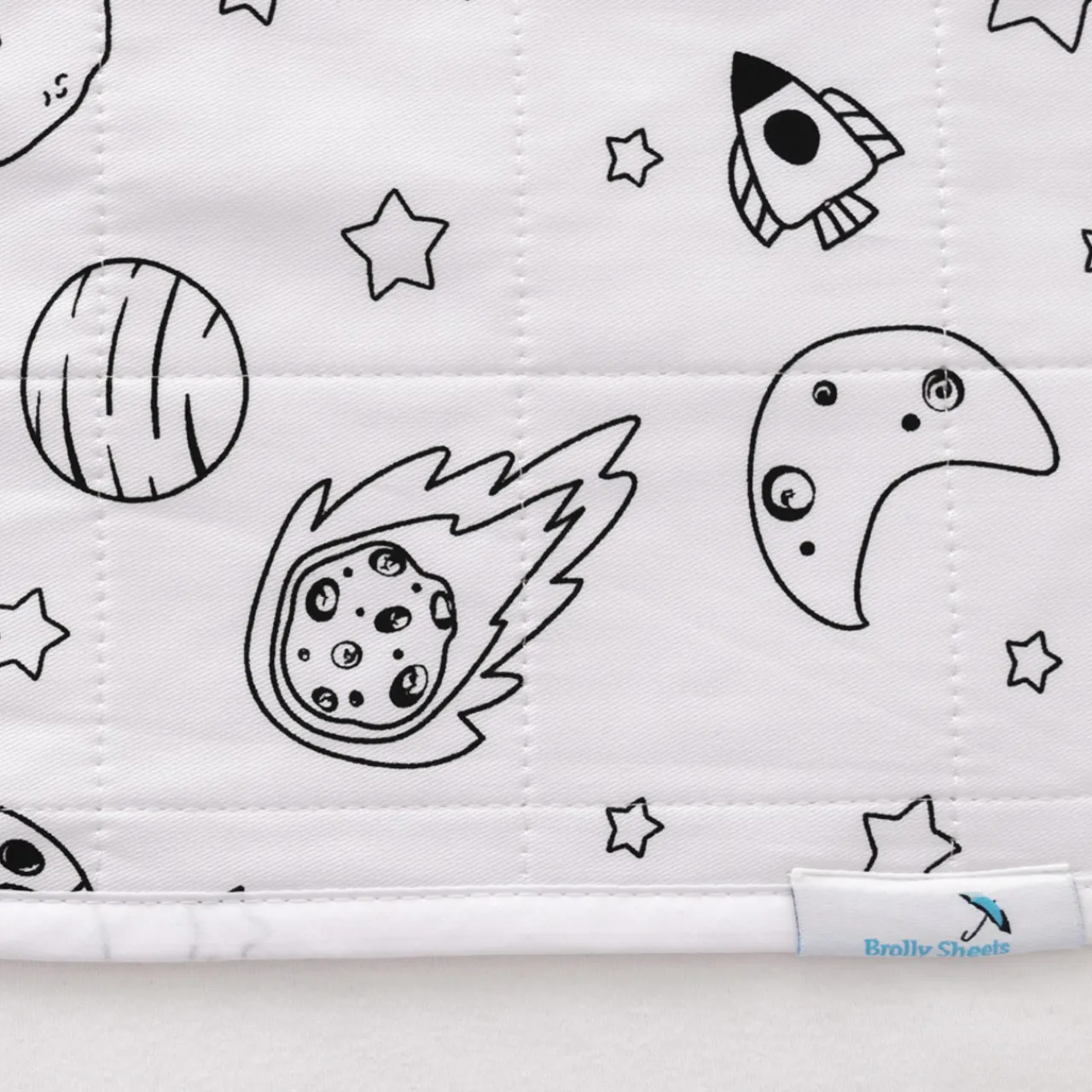 Toilet Training & Bedwetting|Mattress Protectors & Underlays*Brolly Sheets Waterproof Bed Pad (No wings) - Print Galaxy