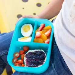 Lunchboxes, Snackboxes & Snack Bags|Lunch Boxes, Snack Boxes & Insulated Bags*Bumkins Bento Box 3 Section - Jelly Silicone - Clearance