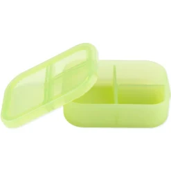 Lunchboxes, Snackboxes & Snack Bags|Lunch Boxes, Snack Boxes & Insulated Bags*Bumkins Bento Box 3 Section - Jelly Silicone - Clearance