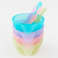 Bowls, Plates & Cutlery*Bumkins First Feeding Set - Jelly Silicone