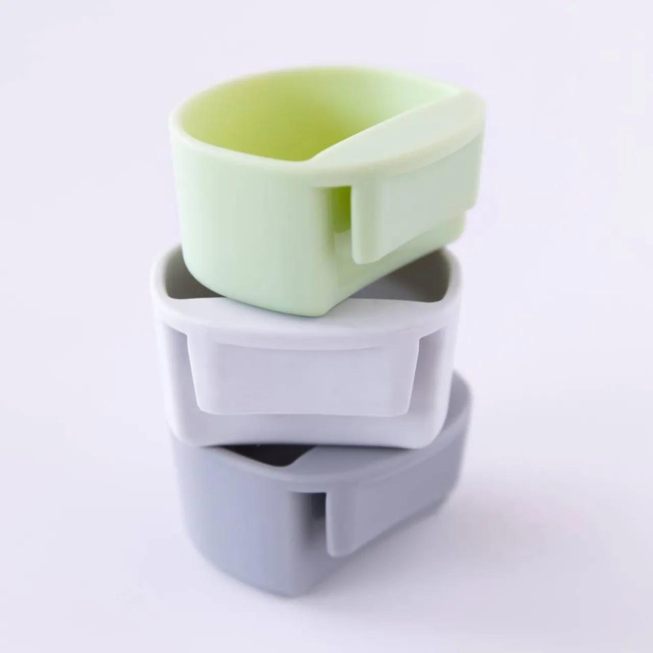 Lunchbox Accessories|Bowls, Plates & Cutlery*Bumkins Little Dippers Round 3pk Taffy Grey