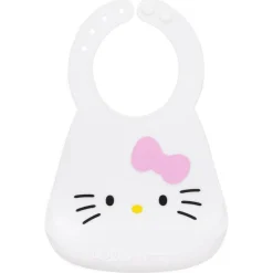 Bibs & Burp Cloths|Starting Solids*Bumkins Silicone Bib - Hello Kitty