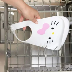 Bibs & Burp Cloths|Starting Solids*Bumkins Silicone Bib - Hello Kitty