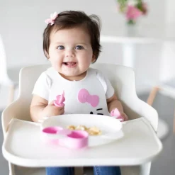 Bowls, Plates & Cutlery|Starting Solids*Bumkins Silicone Chewtensils - Hello Kitty
