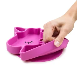Bowls, Plates & Cutlery*Bumkins Silicone Grip Dish - Unicorn