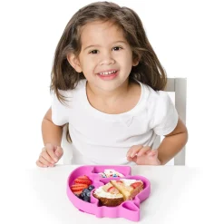 Bowls, Plates & Cutlery*Bumkins Silicone Grip Dish - Unicorn