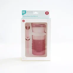 Sippy & Starter Cups*Bumkins Silicone Straw Cup with Lid
