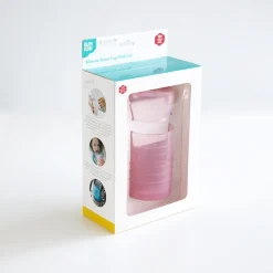 Sippy & Starter Cups*Bumkins Silicone Straw Cup with Lid
