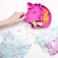 Lunchboxes, Snackboxes & Snack Bags*Bumkins Small Snack Bag 2pk - Discontinued Designs