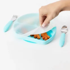 Bowls, Plates & Cutlery*Bumkins Stretch Silicone Grip Dish Lid