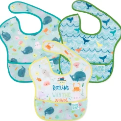 Bibs & Burp Cloths|Starting Solids*Bumkins Waterproof SuperBib 3 pack