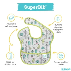 Bibs & Burp Cloths|Starting Solids*Bumkins Waterproof SuperBib