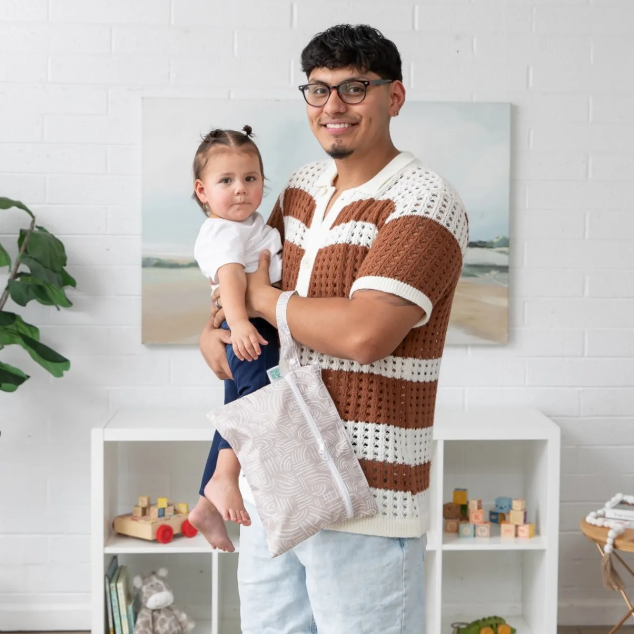 Family Outdoor Essentials|Nappies, Wipes & Wet Bags*Bumkins Wet/Dry Clutch