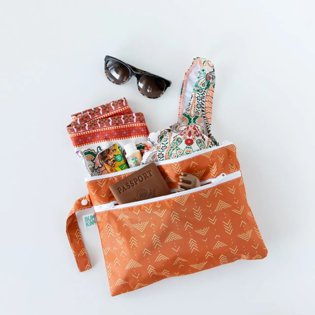 Family Outdoor Essentials|Nappies, Wipes & Wet Bags*Bumkins Wet/Dry Clutch