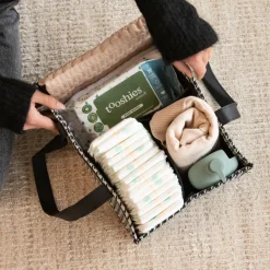 Nappy Caddies & Storage|Change Tables, Mats & Baskets*Bunnie Caddie Mini - Houndstooth