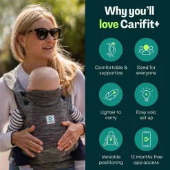 Buckle Carriers*Carifit + Multi-Position Baby Carrier