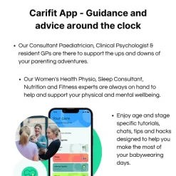 Buckle Carriers*Carifit + Multi-Position Baby Carrier