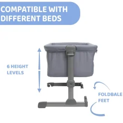 Bassinets & Co-Sleepers*Chicco Next2Me Essential Bassinet Stone