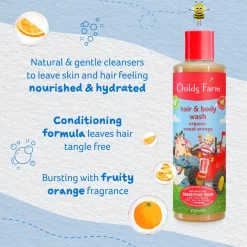 Skincare & Sunscreen|Skincare & Grooming*Childs Farm Hair & Body Wash Sweet Orange