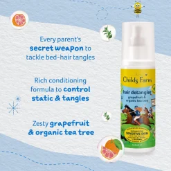 Skincare & Sunscreen|Skincare & Grooming*Childs Farm Hair Detangler Grapefruit & Tea Tree